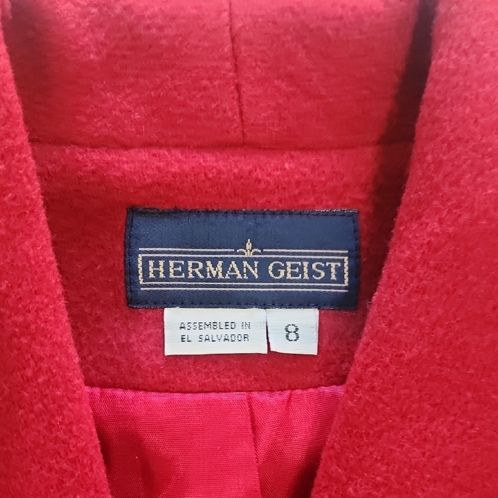 HERMAN GEIST Red Women's Blazer - Picture 4 of 9